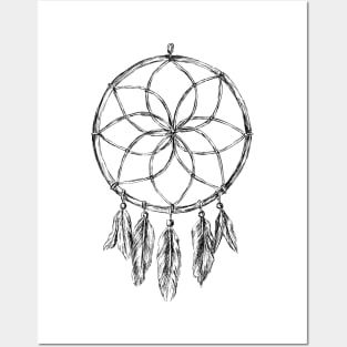 Indian Dream Catcher Posters and Art